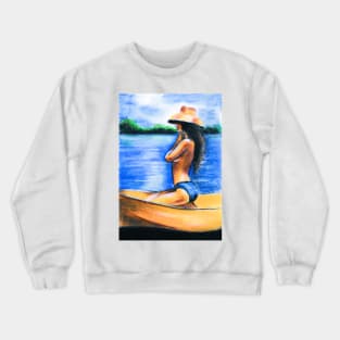 Christy Turlington Crewneck Sweatshirt